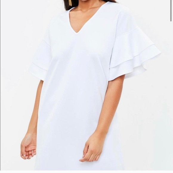Missguided Dresses & Skirts - New white Missguided dress 2 sorority recruitment